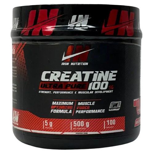 CREATINE ULTRA PURE 500GR IRON